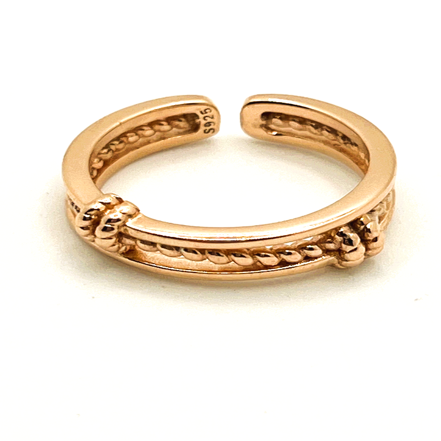 Marina - Adjustable Ring (Rose gold)