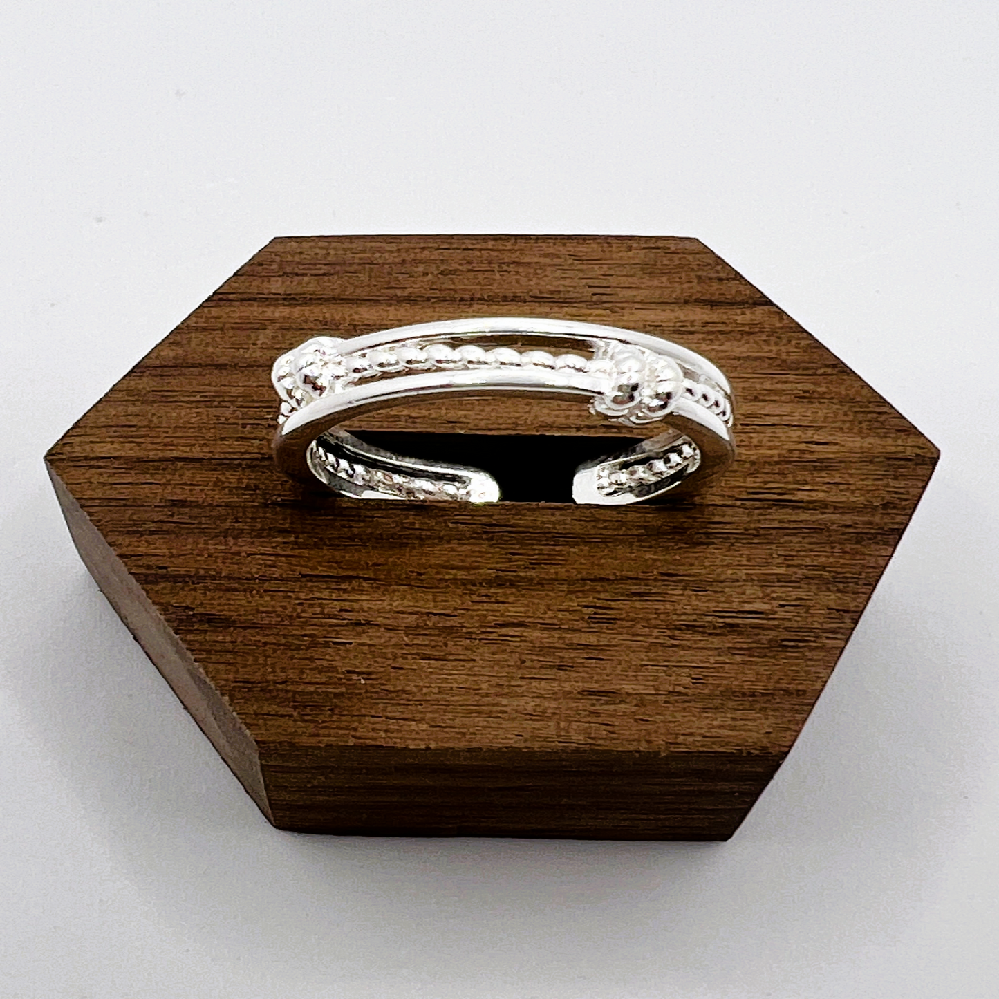 Marina - Adjustable Ring (silver)